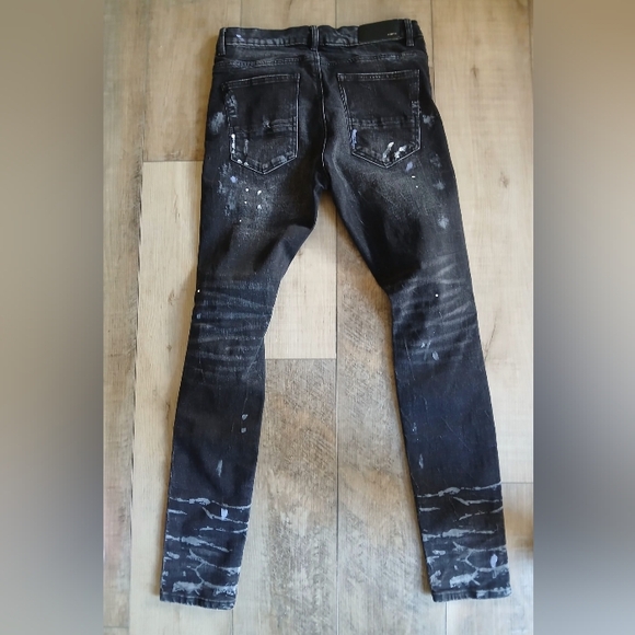 NWOT AMIRI Rare Paint Splatter Distressed Men's Size 32 - Picture 2 of 6